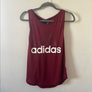 Adidas Women's Burgundy Tank Top